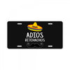 adios Bitchachos License Plate