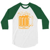 iowa city beer 3/4 Sleeve Shirt