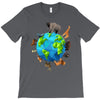 animal polygon around the planet T-Shirt