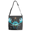 Crab Adjustable Strap Totes