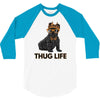 thug life 3/4 Sleeve Shirt
