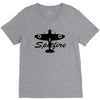 spitfire plane V-Neck Tee