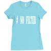 no filter Ladies Fitted T-Shirt