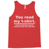 you read my Tank Top