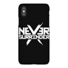 never surrender iPhoneX