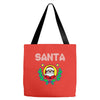 santa christmas Tote Bags