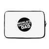 world's okayest dad Laptop sleeve
