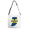 Indiana for Michigan - Limited edition Adjustable Strap Totes