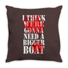 i think Throw Pillow