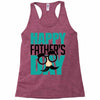 happy father&rsquo;s day 3 Racerback Tank