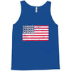 t-rex vintage american flag Tank Top