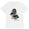 many colors  snake V-Neck Tee
