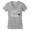 you can't scare me i'm a mother Women's V-Neck T-Shirt