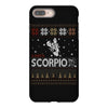 santa scorpio christmas ugly t shirts iPhone 8 Plus