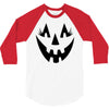beauty face pumpkin 3/4 Sleeve Shirt