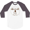 vitruvian robot 3/4 Sleeve Shirt