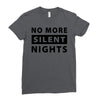 No More Silent Nights Ladies Fitted T-Shirt