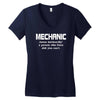 mechanic mens funny Women's V-Neck T-Shirt