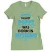 The Best Poppy Was Born In September Ladies Fitted T-Shirt