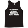 lets save time x Tank Top