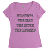 Grandpa Women's Triblend Scoop T-shirt