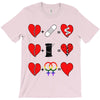 ls lesbian full heart T-Shirt