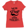 New Pop 2018 Rokie Dept. Ladies Fitted T-Shirt