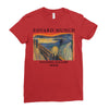 Edvard Munch Skrik Ladies Fitted T-Shirt