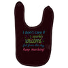 marching band i dont care if sparkly unicorns Baby Bibs