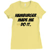Hamburger Ladies Fitted T-Shirt