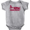 rare bear race 77 reno air racer decal air racing unlimited Baby Onesie