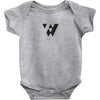 w clam Baby Bodysuit