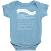 rules for dating my son Baby Onesie