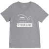 i was on the other line V-Neck Tee