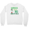 weed plant funny tee shirt 420 cannabis pot marijuana stoner gag addic Crewneck Sweatshirt