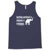 anything unrelated to elephants is irrelephant Tank Top