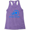 my boys can swim Racerback Tank