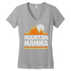 mountain mamma Women's V-Neck T-Shirt