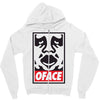o face Zipper Hoodie