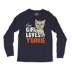 This Girl Loves Siberian Husky Long Sleeve Shirts