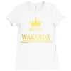 king of wakanda Ladies Fitted T-Shirt