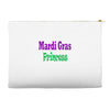 mardi gras princess Accessory Pouches