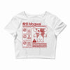 mogwai warning Crop Top