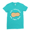 Little Peanut on the Way Ladies Fitted T-Shirt