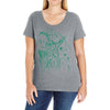 green vigilance Ladies Curvy T-Shirt