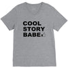cool story bro t shirt small funny awesome meme nerdy geeky humor frat V-Neck Tee