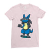 aura peeker Ladies Fitted T-Shirt