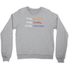 mommy daddy harrison baby name Crewneck Sweatshirt