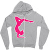 balerina Zipper Hoodie