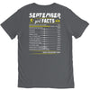 September Girl Facts Libra V-Neck Tee
